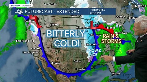 Monday, December 19, 2022 evening forecast