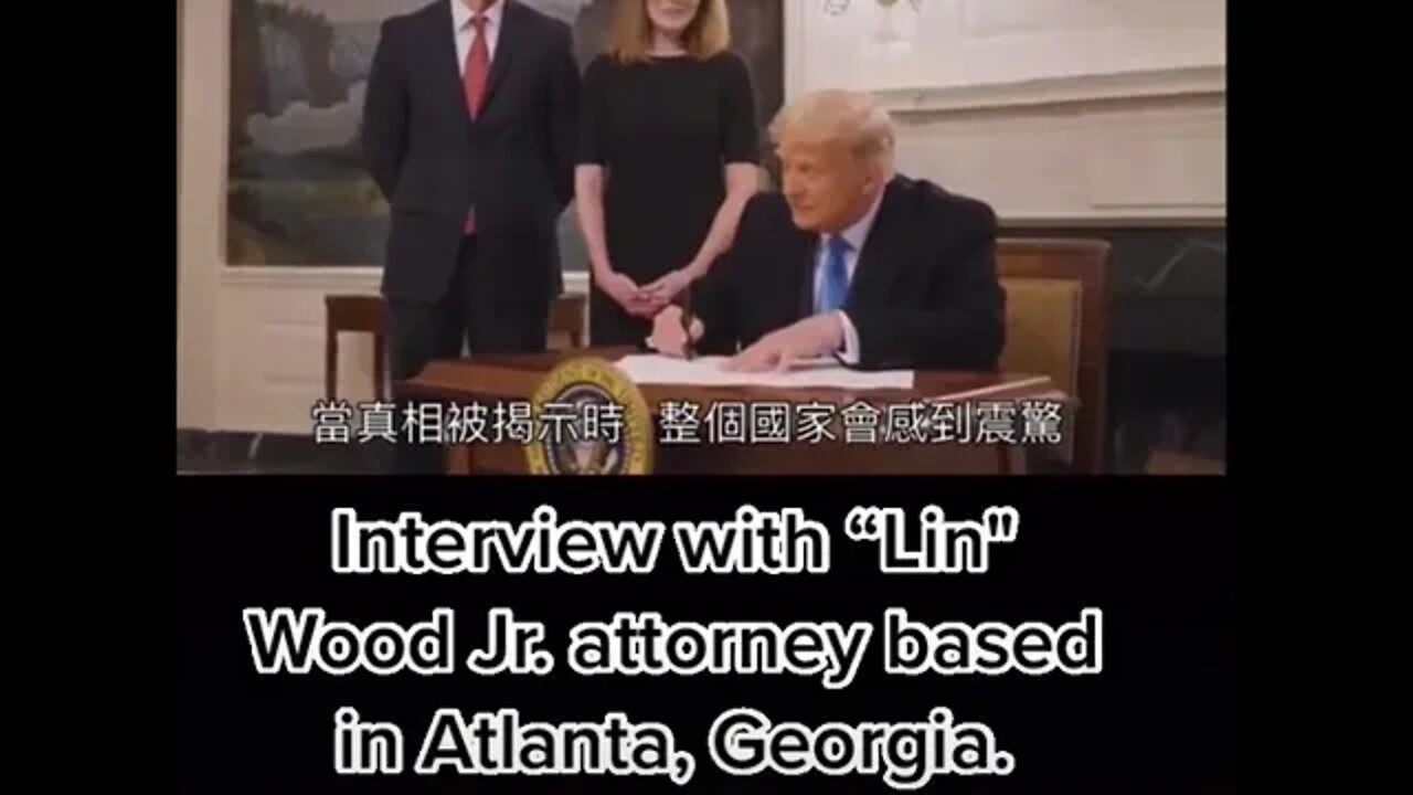 Interview with #linwood over #election #fraud