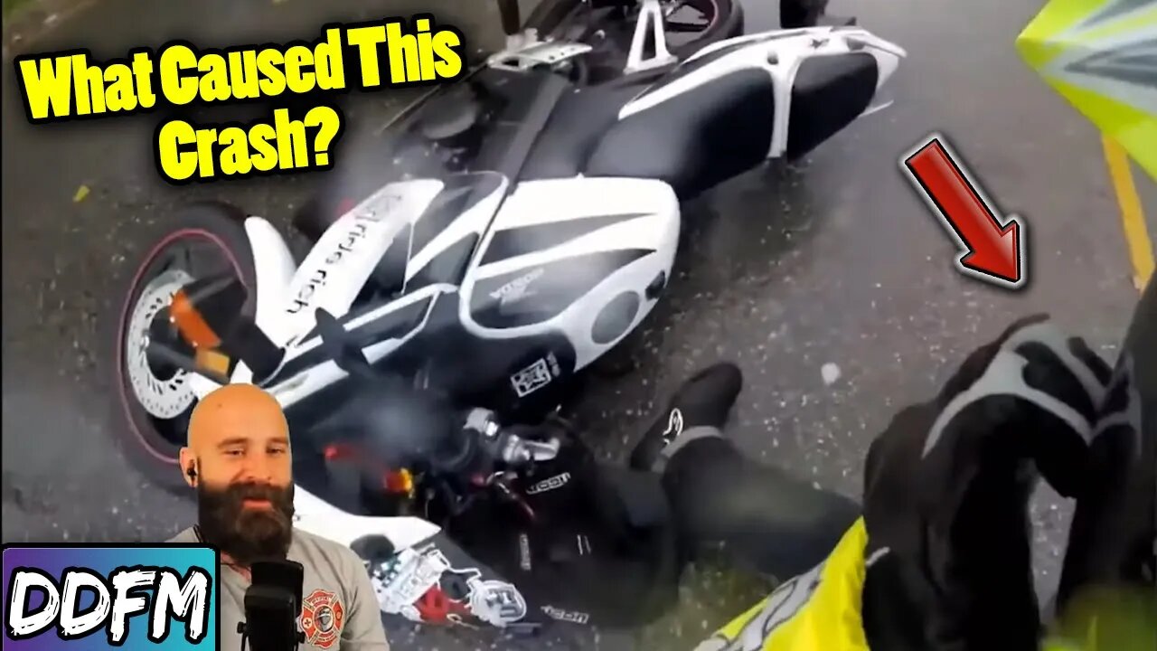 Honda CBR Crash! This Is How New Motorcycle Riders Crash In The Rain