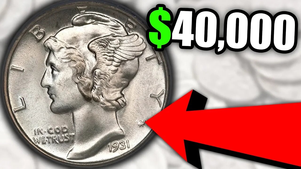 EXPENSIVE SILVER DIMES!! 1931 MERCURY DIME COIN VALUES