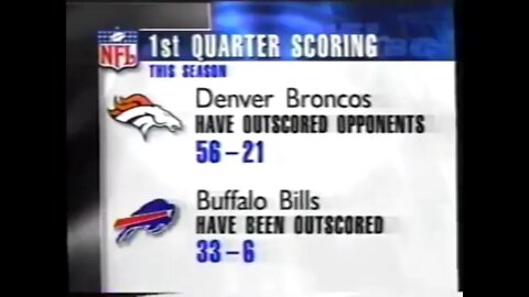 1997-10-26 Denver Broncos vs Buffalo Bills