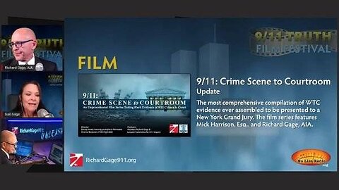 Theater 6 9/11: Crime Scene to Courtroom Fundraiser with Richard & Gail Gage