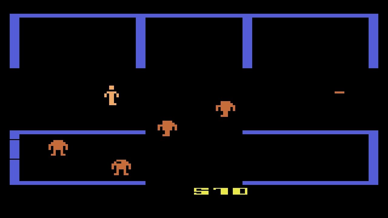 Berzerk Atari 2600 Game Review