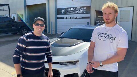 Tulsa Auto Wraps | White Glove Auto | Camaro