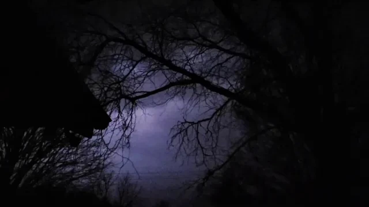 lightning storm -- Soothing and mesmerizing 1 Hour