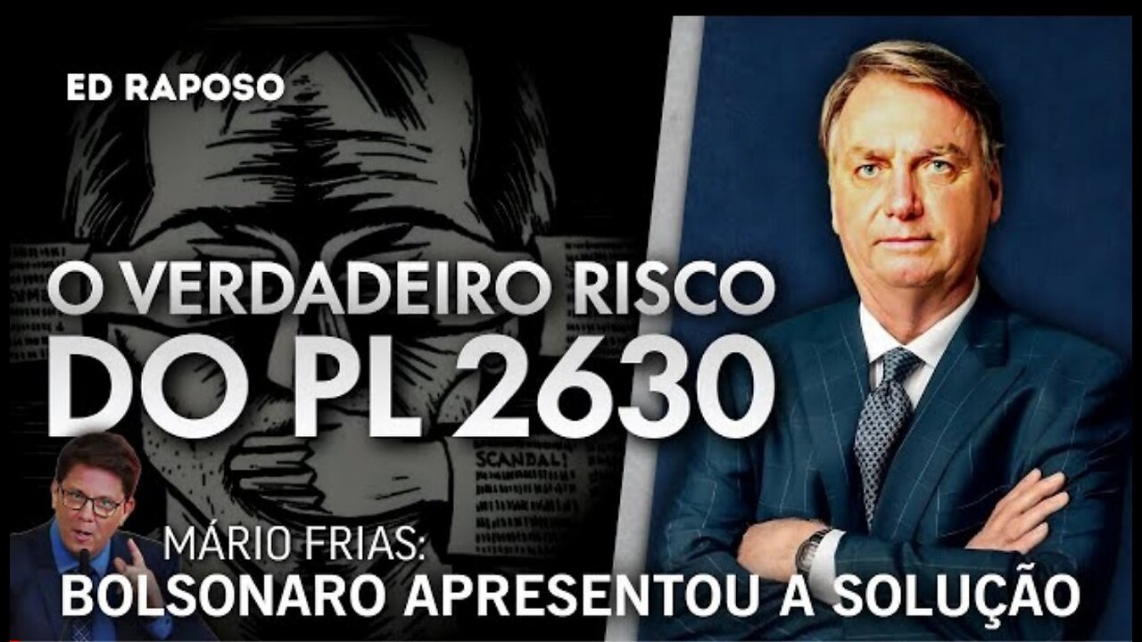 AMEAÇA À LIBERDADE: POR QUE O PL2630 É UM PERIGO PARA A DEMOCRACIA BRASILEIRA by Ed Raposo