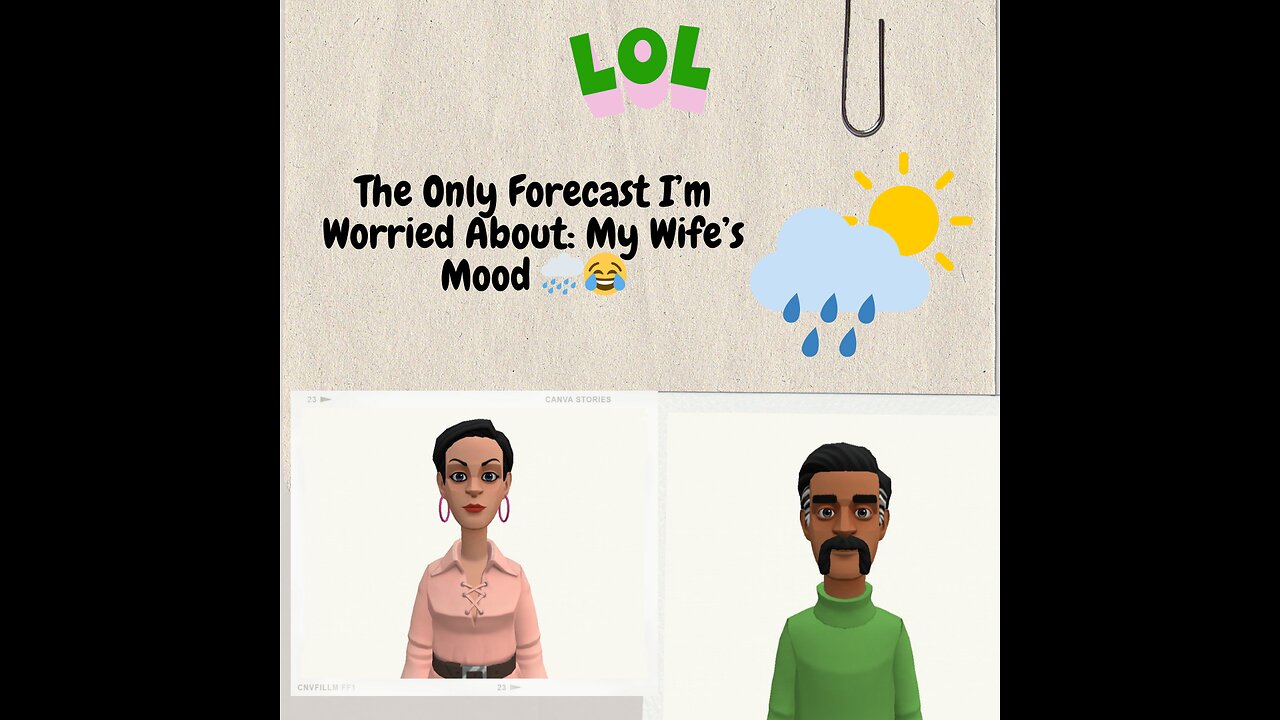 The Only Forecast I’m Worried About: My Wife’s Mood 🌧️😂