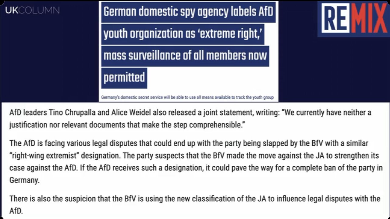 EU: Freedoms Dangerously Close To The Cliff Edge - UK Column News - 10th May 2023