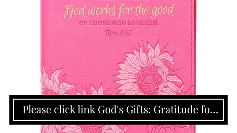 Please click link God's Gifts: Gratitude for His Creations (Top 10 Christian Book Collection)