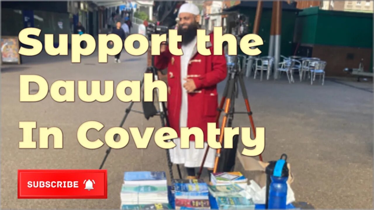 Coventry Dawah Stall. Brothers & sisters are welcome . We are based near the Waves sports centre.