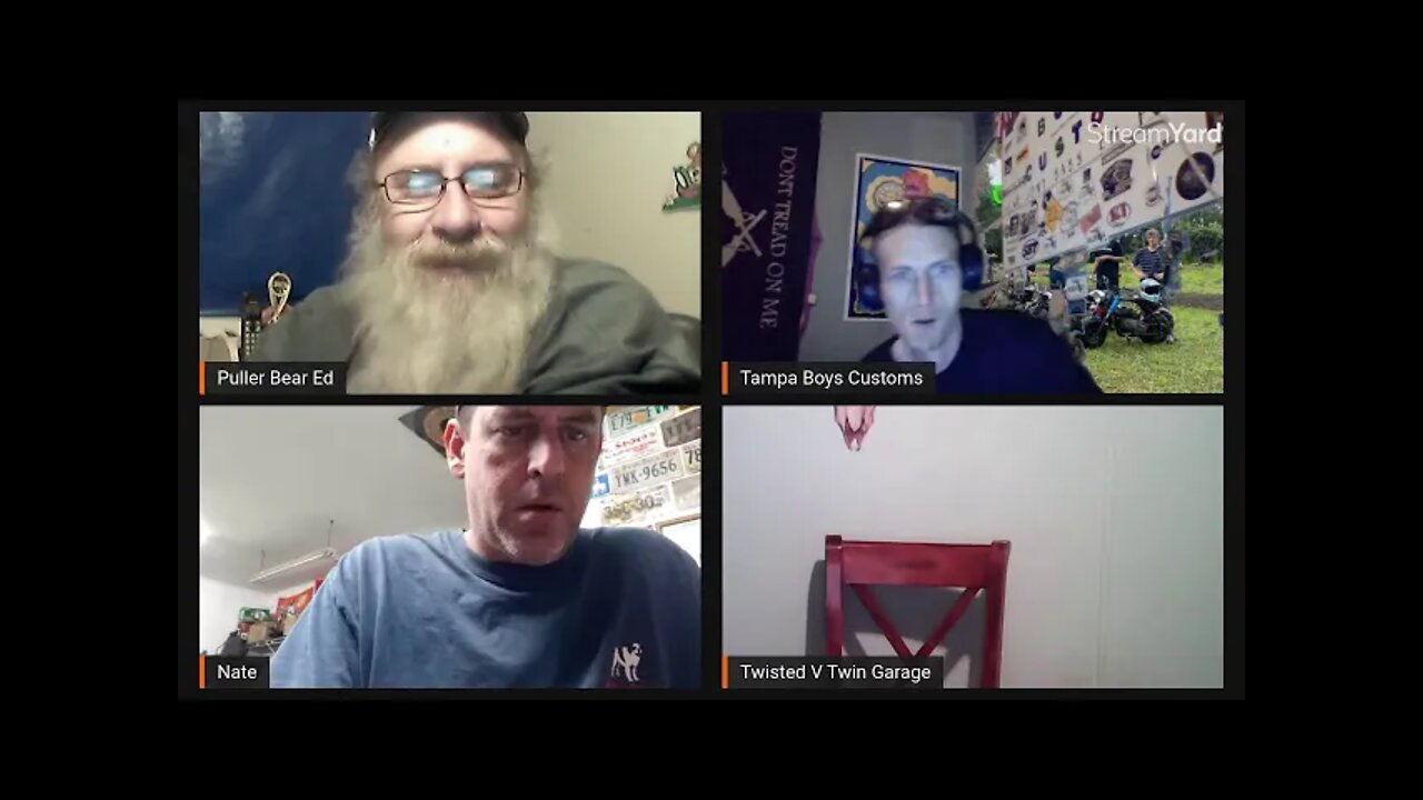 Weekly Sunday night chat