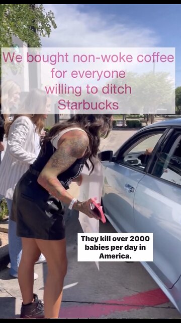 We bought non-woke coffee for everyone who agreed to ditch Starbucks