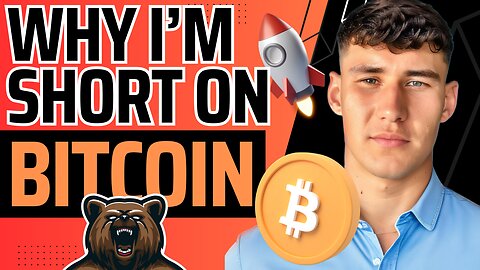 I'm Short On Bitcoin! | Must Watch‼️