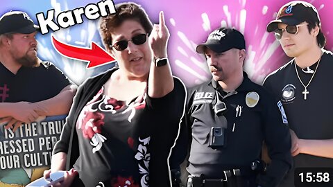 Woman calls the COPS after getting offended by PREACHING