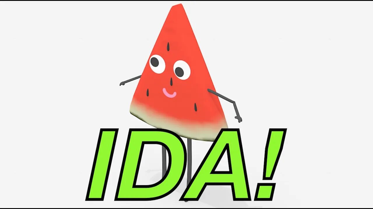 Happy Birthday IDA! - WATERMELON Birthday Song