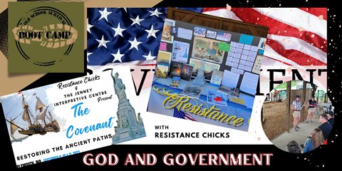 God & Government Day w/ Resistance Chicks: Old School Survival Bootcamp Day 3!