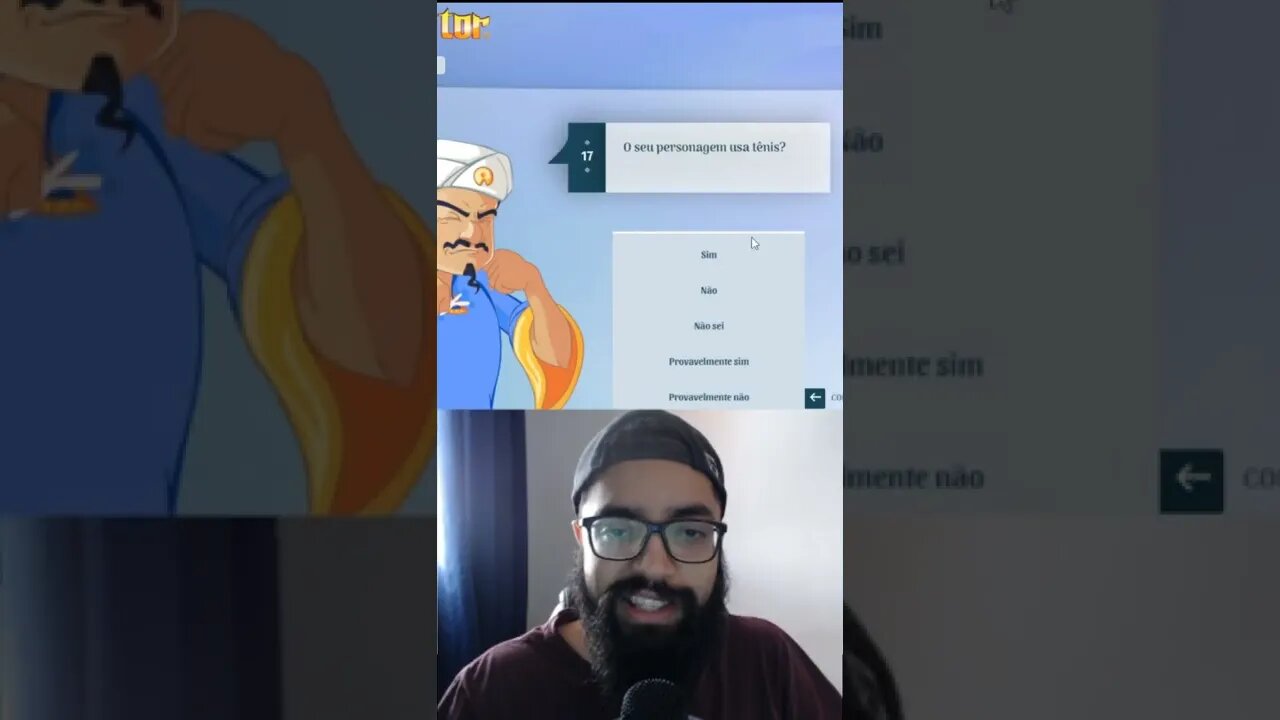 Se o Akinator não ADVINHAR o PATRICK te dou 100 REAIS! #shorts