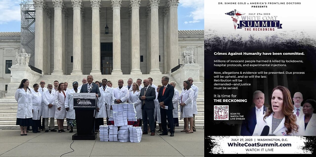 The White Coat Summit at Supreme Court | America's Front Line Docs