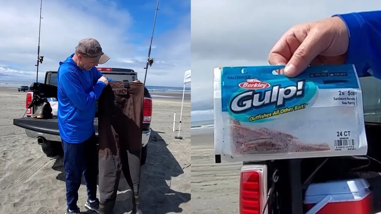 How to catch surf perch/gear and rig Del Ray Beach Oregon