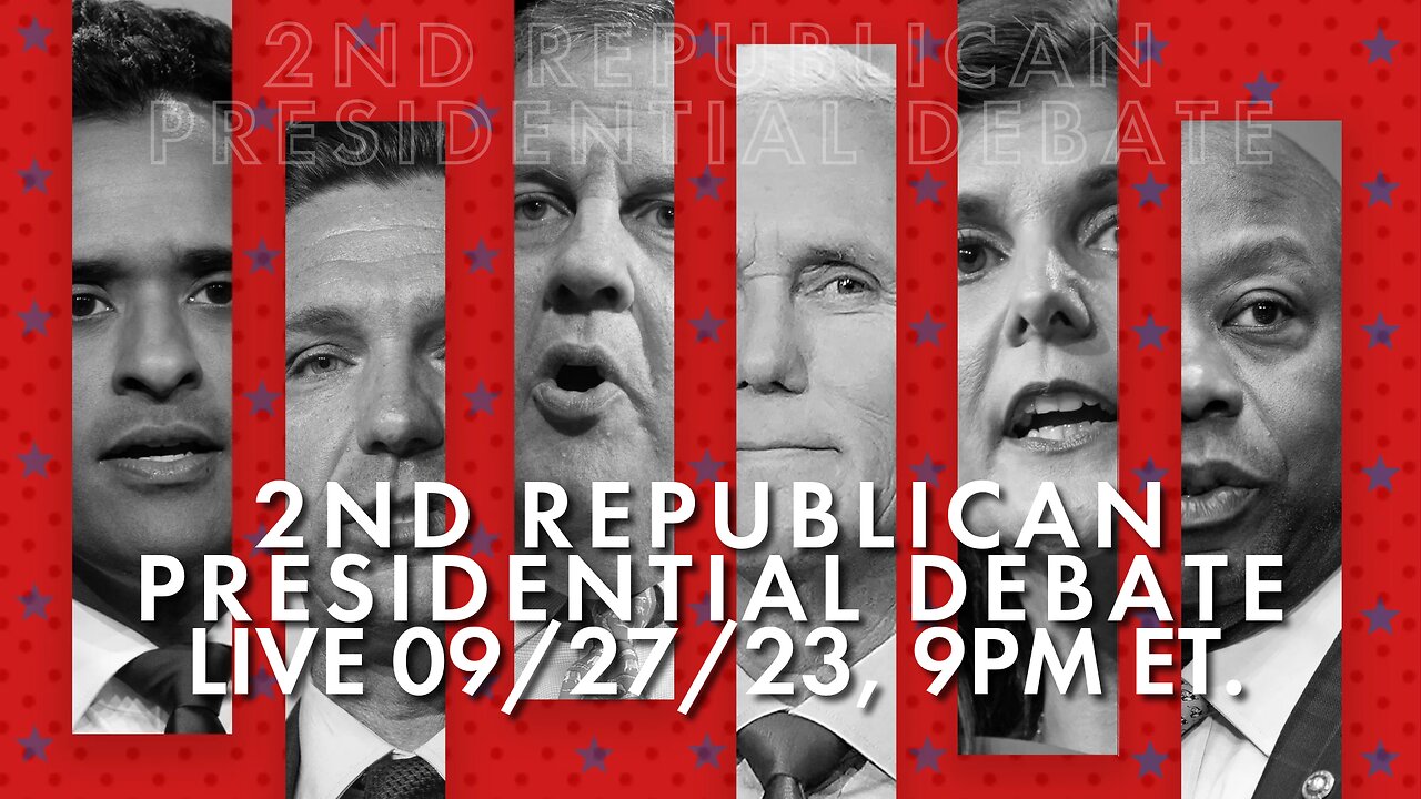 LIVE REPLAY: The 2nd Republican Presidential Debate | 09/27/2023