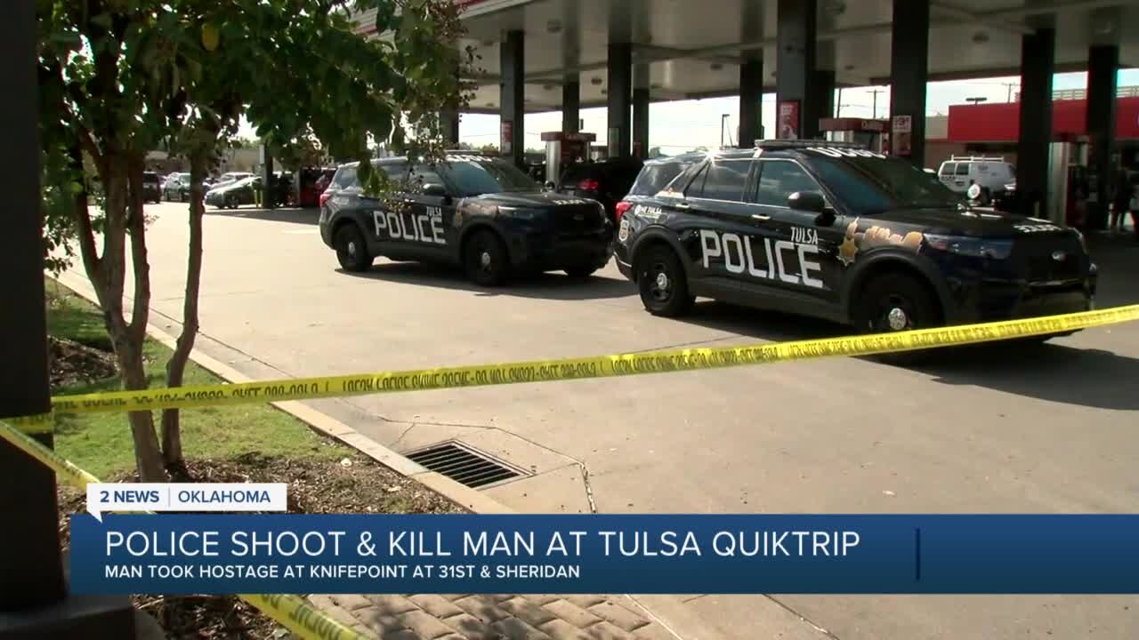 Police Shoot and Kill Man At Tulsa Quiktrip