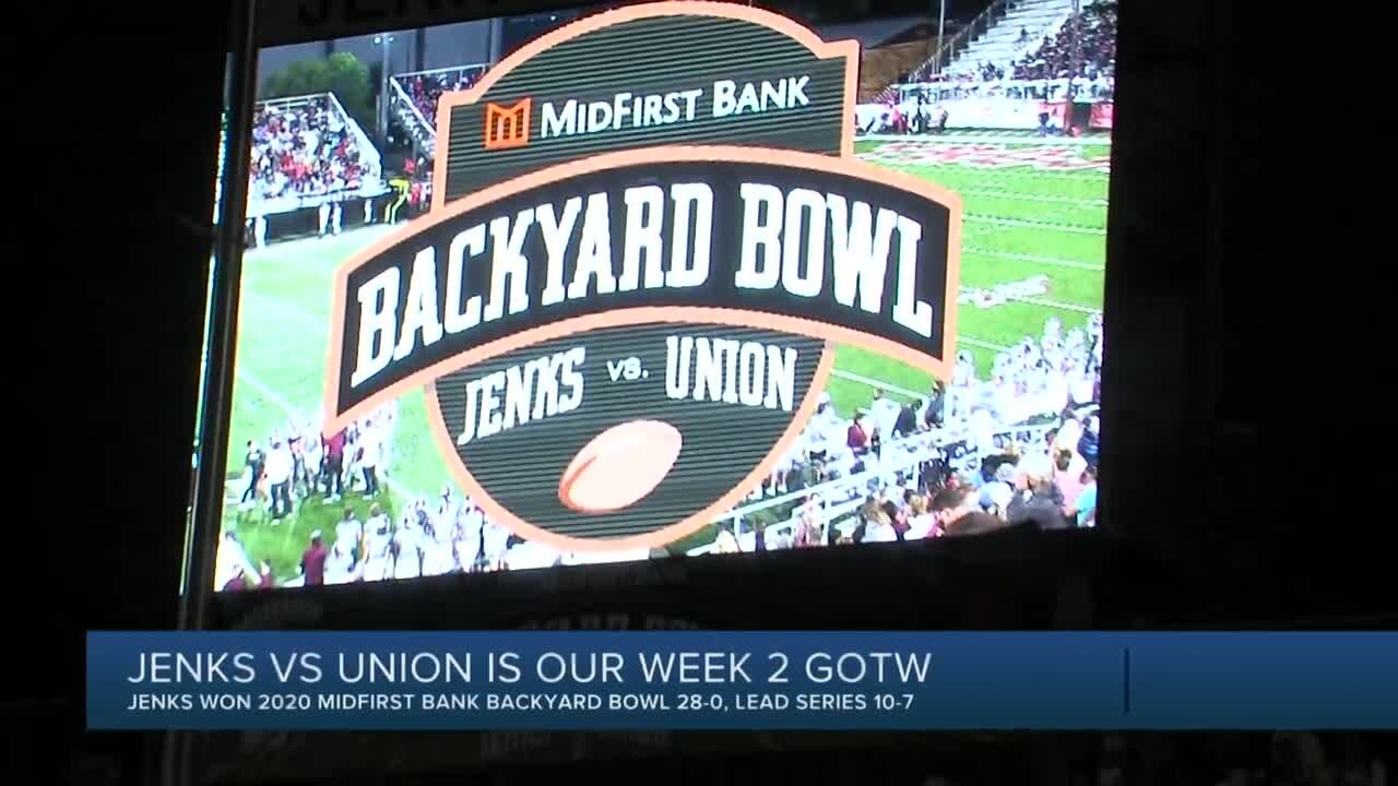 Jenks - Union is our Week 2 Game of the Week