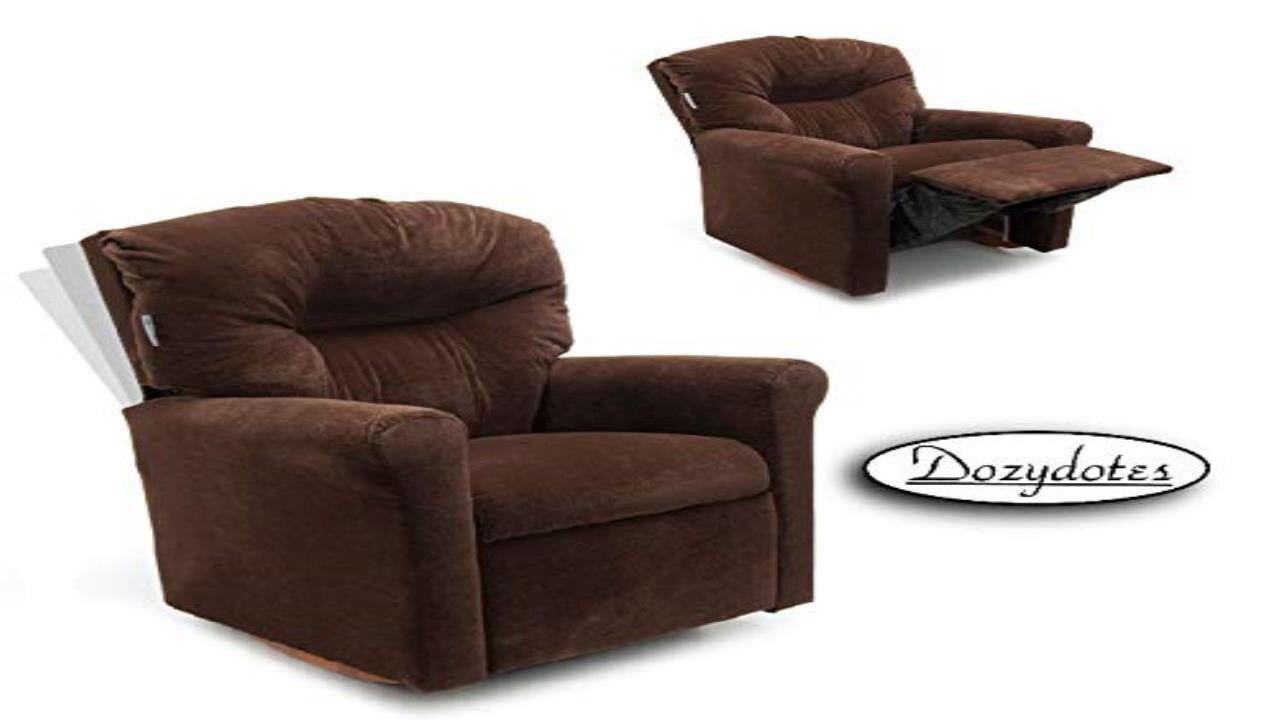 Dozydotes Contemporary Chocolate Rocker Recliner Review