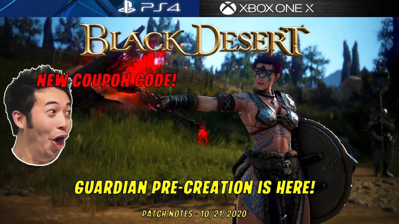 GUARDIAN PRE-CREATION, NEW SUCCESSIONS: MUSA, WITCH, WIZARD, DARK KNIGHT LIVE | BLACK DESERT CONSOLE