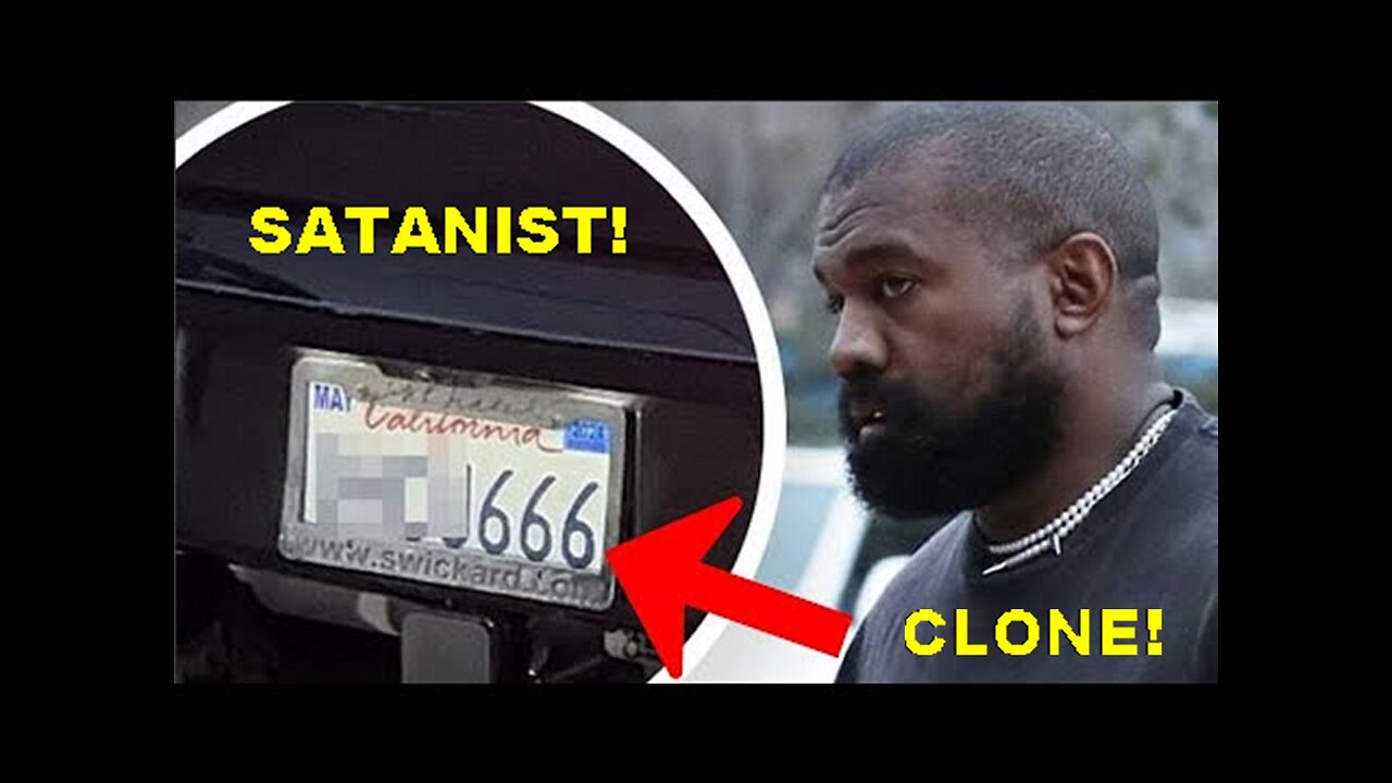 The Satanist Aren't Even Trying To Hide Who They Are! Cloned Kanye West!