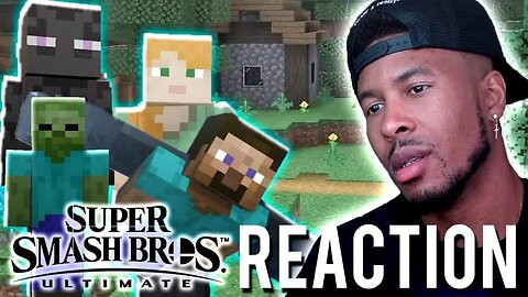 MINECRAFT STEVE IN SMASH BROS (REACTION) [Low Tier God Reupload]