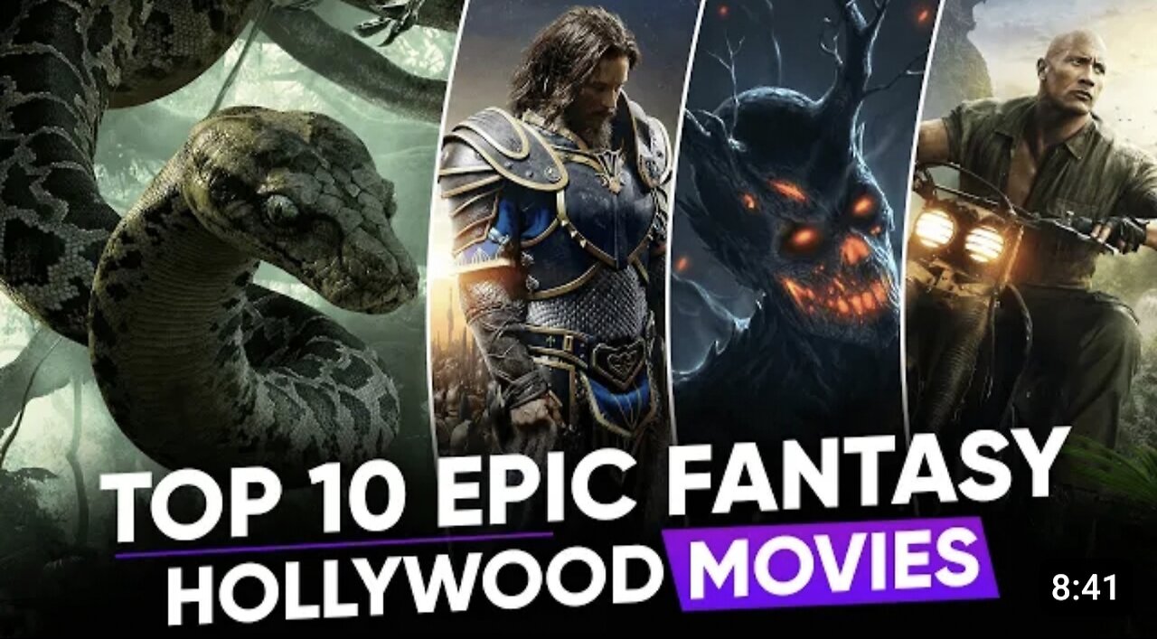 Top 10 best epic fantasy hollyword movies in Hindi and English | moiesbolt