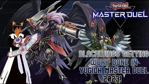 BLACKWINGS GETTING WORK DONE DUELEST CUP MATCHES YUGIOH MASTER DUEL! #yugioh #masterduel