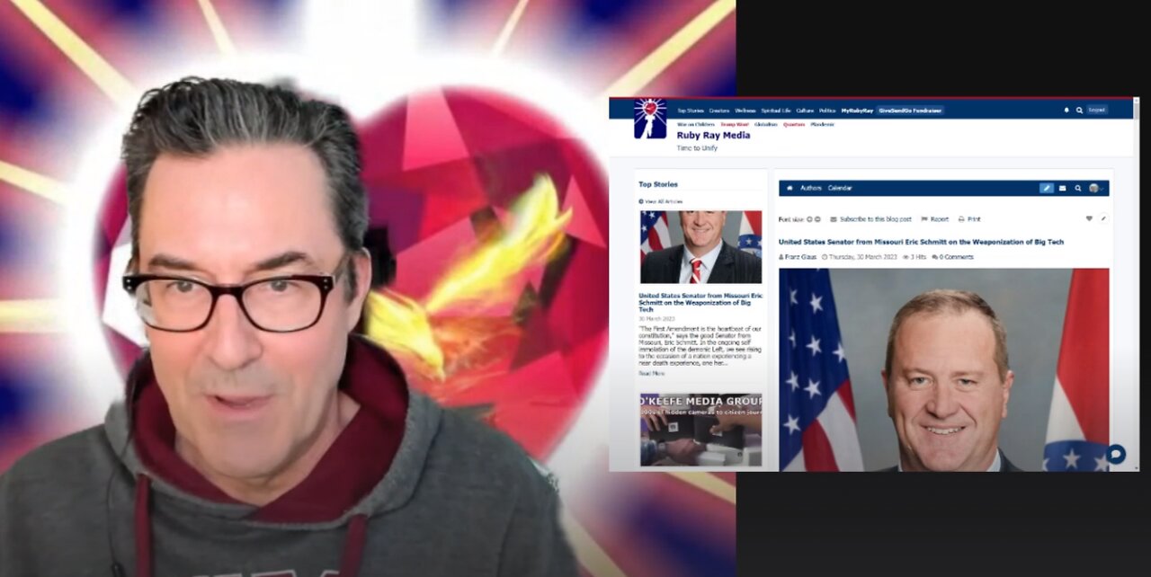 Sen Schmitt on Gov Weaponization | RRM Report 58
