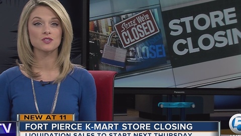 Fort Pierce K-Mart store closing