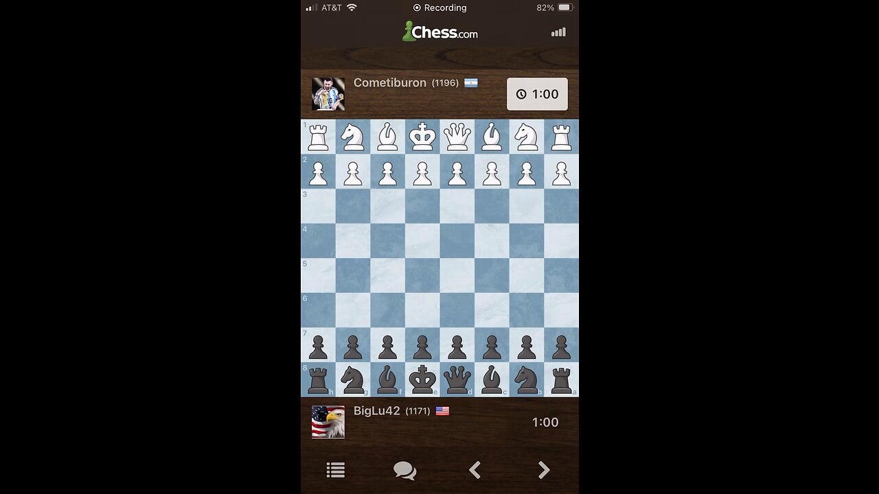 INTERMEDIATE BULLET CHESS GAMEPLAY - opening advantages can ultimately lead to a large loss of time