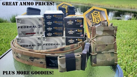 9mm, 300 Blackout, & 22LR at AMAZING prices! Plus more goodies for the Patriot Games