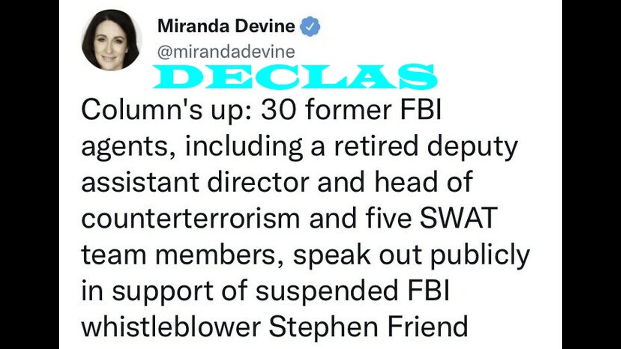 President Trump posts epic meme 30 fbi agents stand with whistleblower Stephen Friend