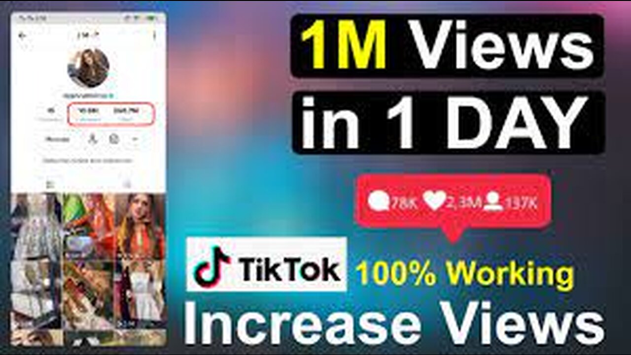 Top 2 websites to get free increes views and likes ☑️✅|| tiktok increase views || tiktok follower