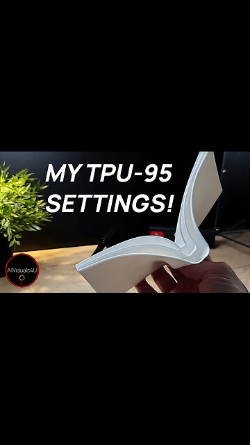 💶 How To Print TPU Filament - Flexible 3D Prints - How To Make A Wallet - TPU Print Settings |#Short