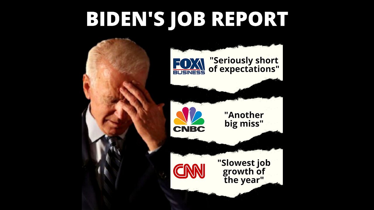 Joe Biden Jobs missed the mark again...smh!