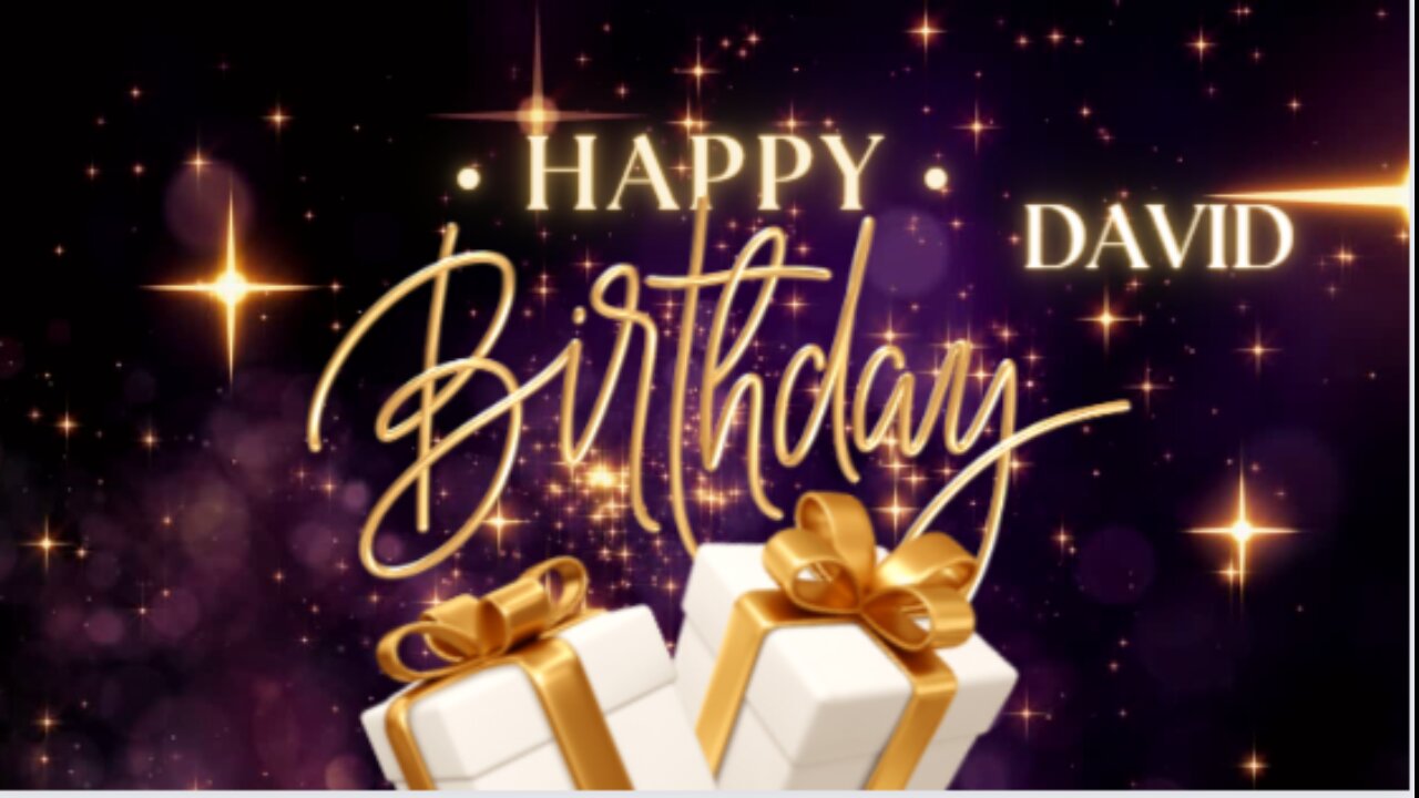 Happy Birthday David-Happy Birthday with Song and Names