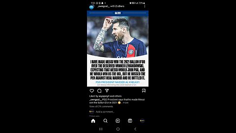Messi won the 2021 Ballon d'Or over Robert Lewandowski thanks to corruption