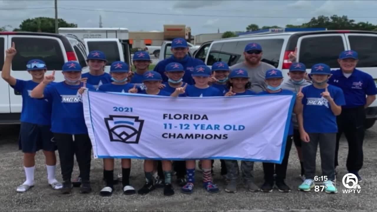 Martin County baseball team headed to Little League World Series