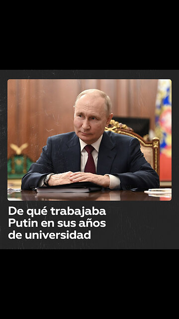 Putin revela uno de sus trabajos de la juventud