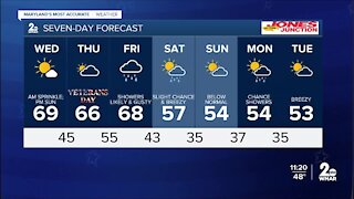 WMAR-2 News Weather at 11