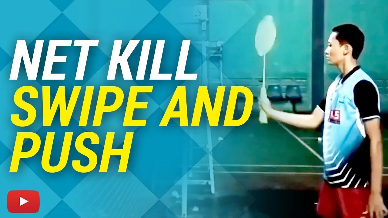 Badminton Net Kill Swipe and Push featuring PB KUSUMA TANGKAS - Indonesian with English subtitles