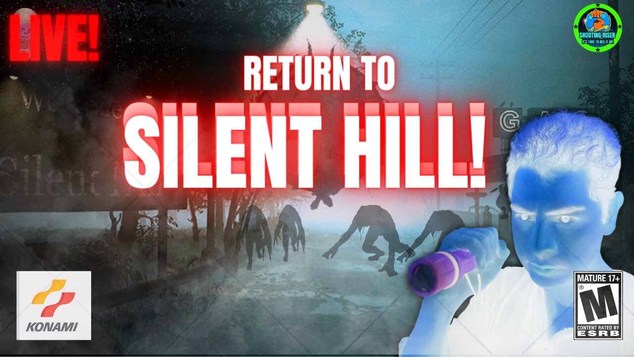 SURVIVAL HORROR MASTERPIECE! (HARD MODE) - Return to Silent Hill #silenthill #live #redux