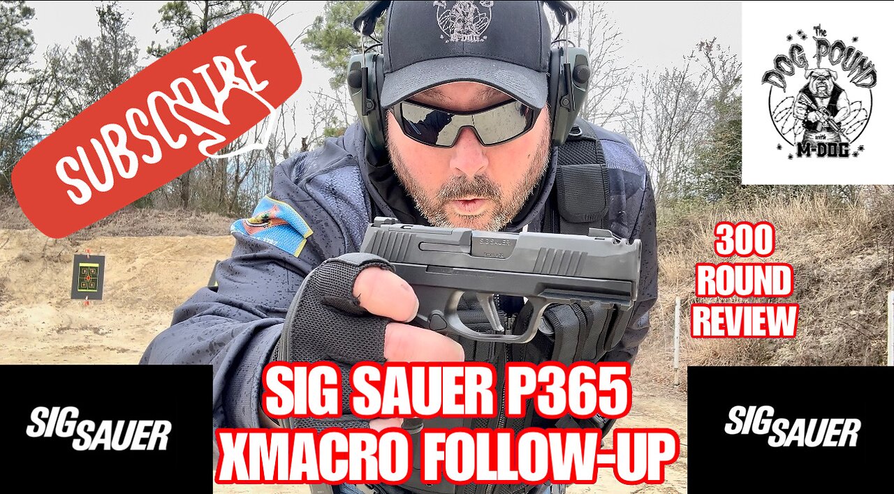 SIG SAUER P365 XMACRO 9MM 300 ROUND REVIEW! STILL A GREAT CHOICE FOR EDC!