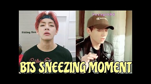 10 Minutes of BTS Sneezing