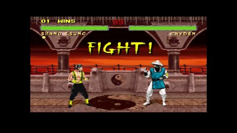 [Replay] Mortal Kombat II (SNES) - Shang Tsung - Very Hard - No Continues